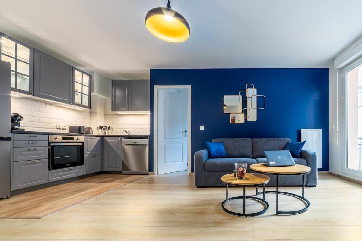 Appartement L'Ilot Bleu Paradis Melun Exterior foto